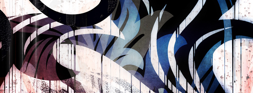 black and white abstract facebook covers