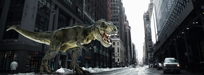 Tyrannosaurus Rex facebook cover