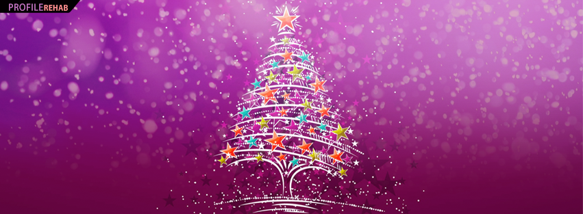 pink christmas facebook covers