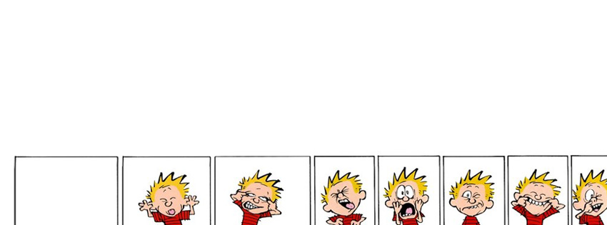 calvin and hobbes winter facebook cover