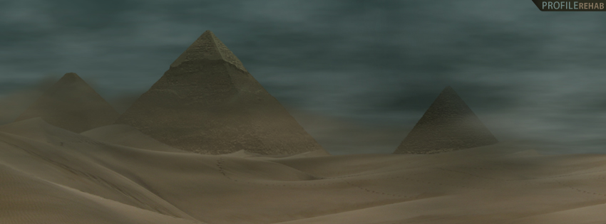 Egyptian Pyramids Facebook Cover Preview