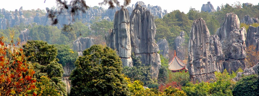 China Stone Forest Facebook Cover