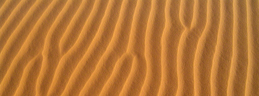 Sand Dunes Texture Facebook Cover