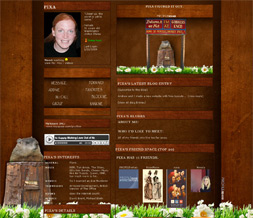 Groundhog Day Myspace Layout - Groundhog Profile Layout