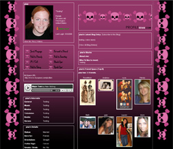 Finished myspace profile, myspace.com/andrewonrails