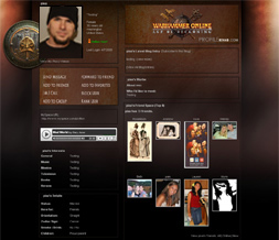 Warhammer Age of Reckoning Myspace Theme - WarHammer Online Layout