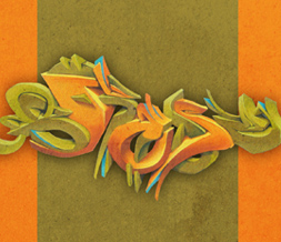 Abstract Graffiti Wallpaper - Orange Graffiti Background Image