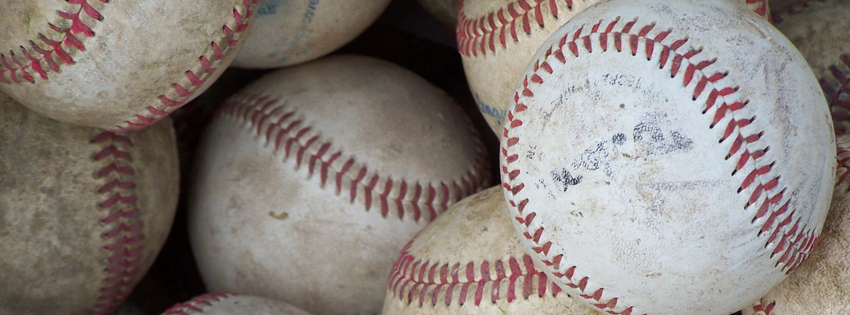 Cool Baseballs Facebook Cover for Timeline