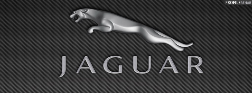 Gray Jaguar Logo Facebook Cover