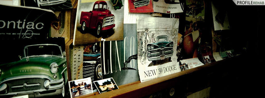 Old Cars Facebook Cover