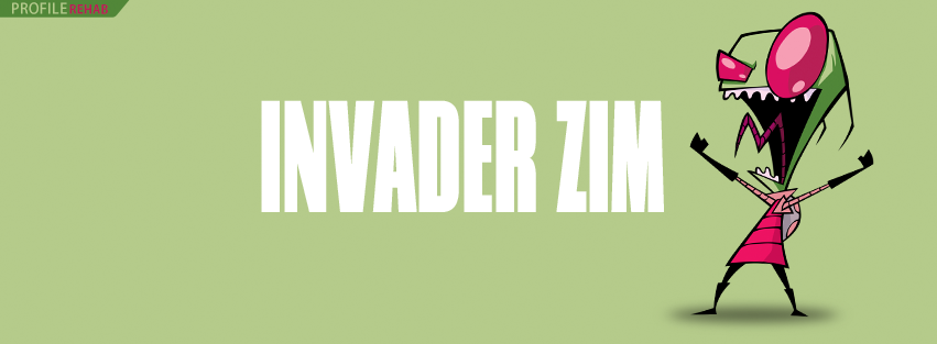 Invader Zim Cartoon FB Cover