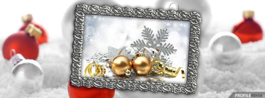Gold & Silver Christmas Facebook Covers - Facebook Christmas Pictures for Facebook Cover