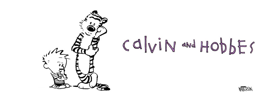 Calvin and Hobbs Facebook Cover for Timeline