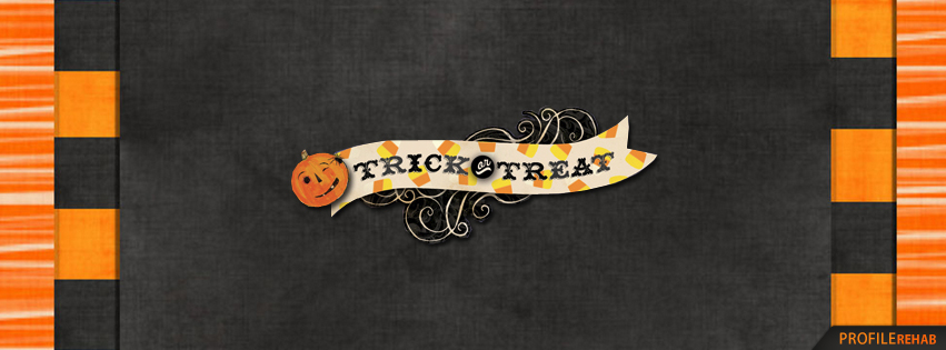 Trick or Treat Halloween Banners - Halloween Facebook Banner - Free Halloween Graphics