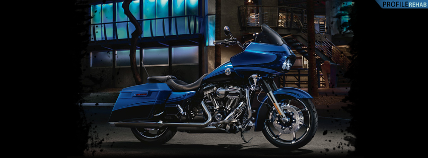 Blue Harley Timeline Cover