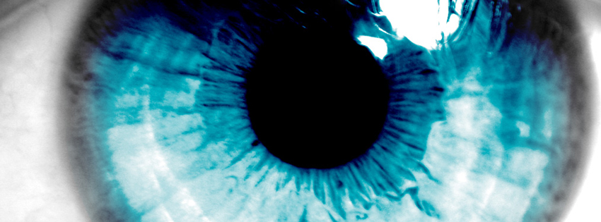 Cool Blue Eye Cover for Facebook