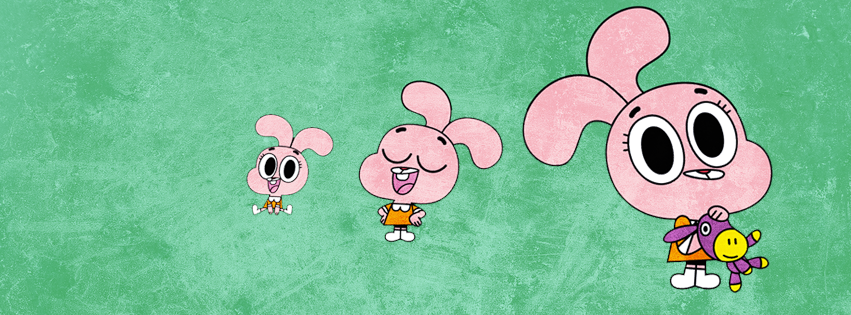 Amazing World of Gumball Anais Facebook Cover