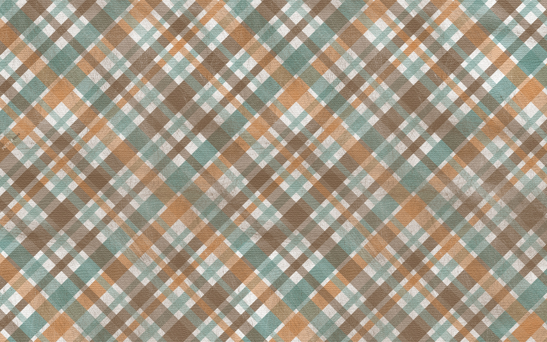 [1920x1200] Orange & Blue Plaid Wallpaper - Blue & Brown Plaid